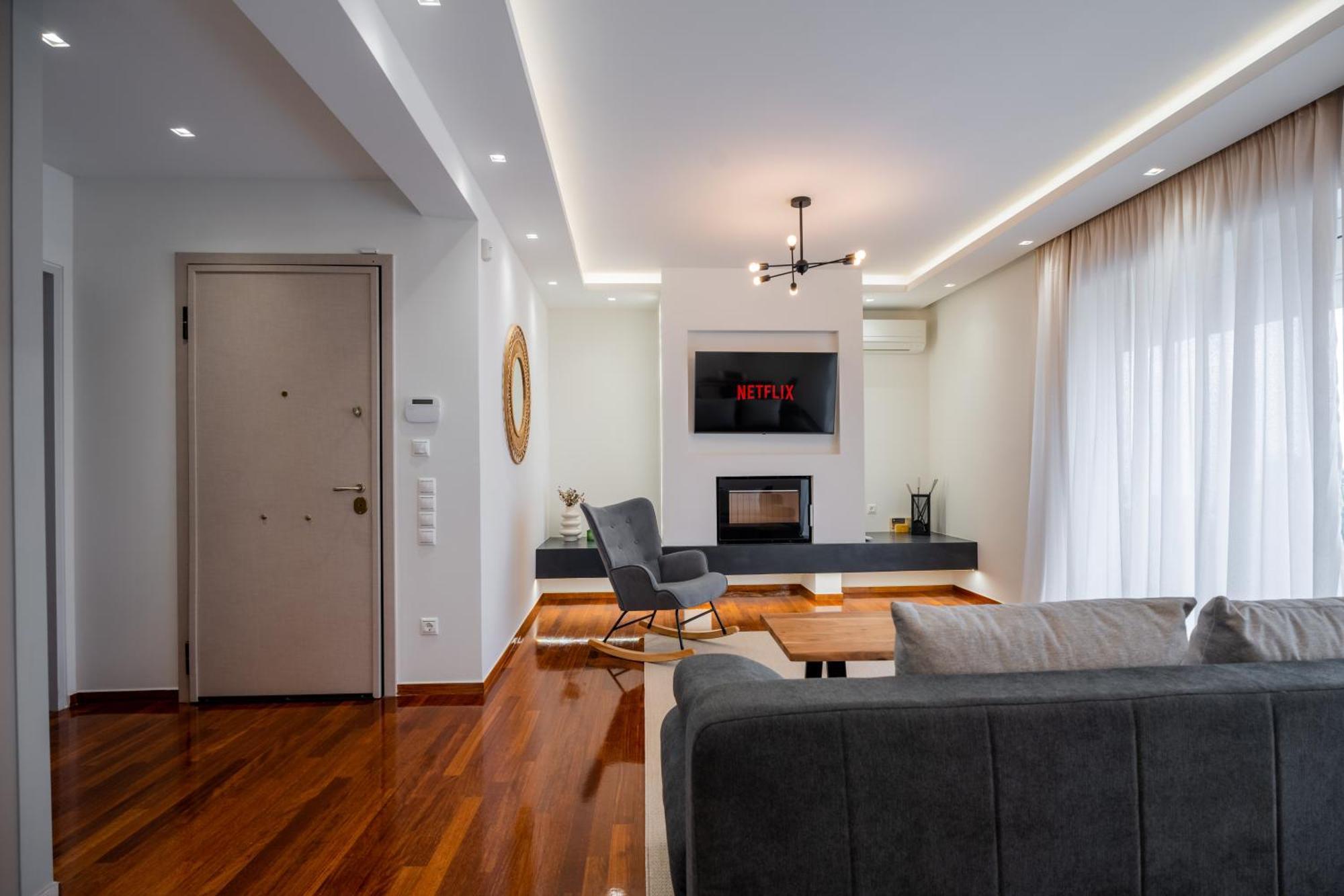 Sesilia Sea View Apartment Афины Экстерьер фото