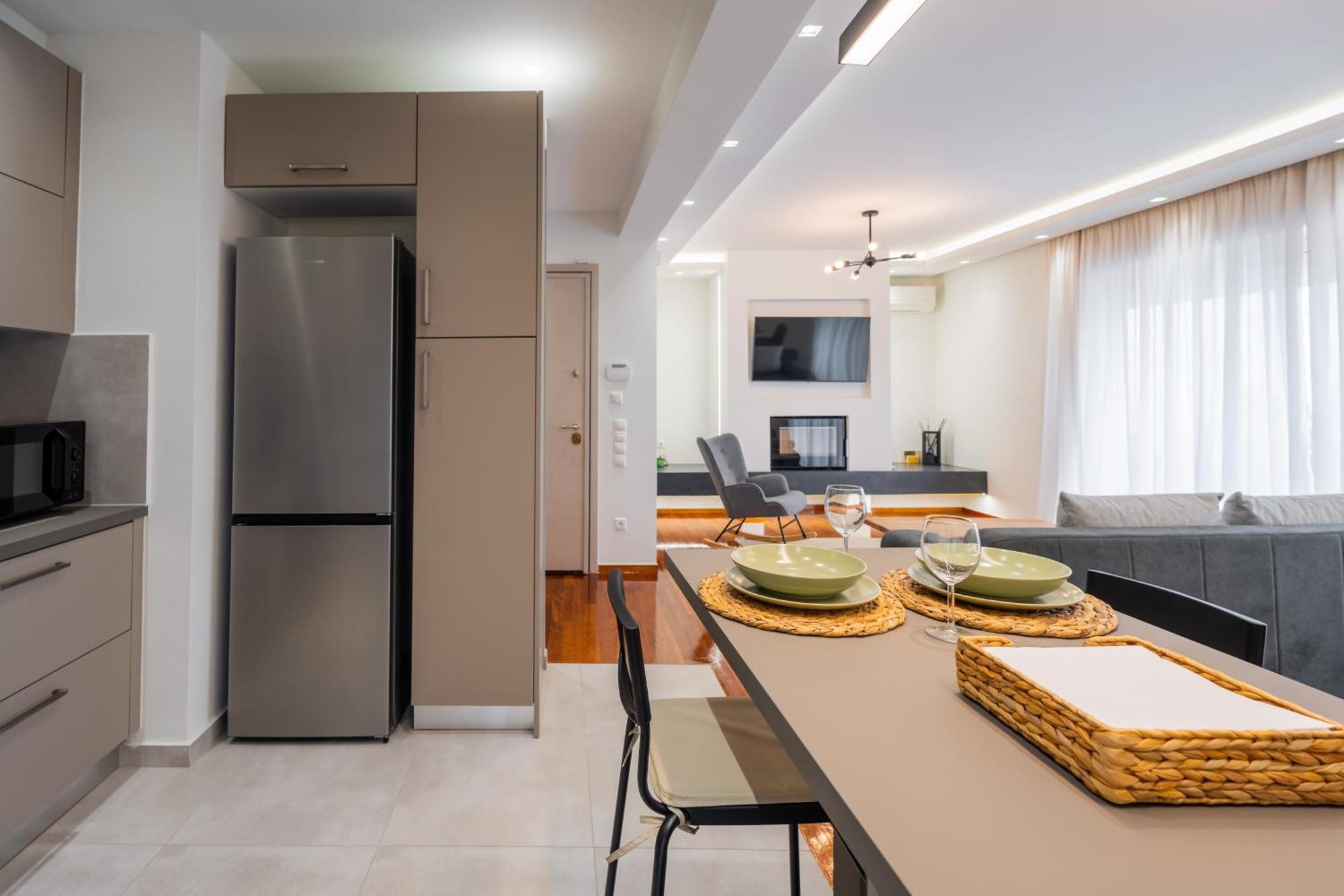 Sesilia Sea View Apartment Афины Экстерьер фото