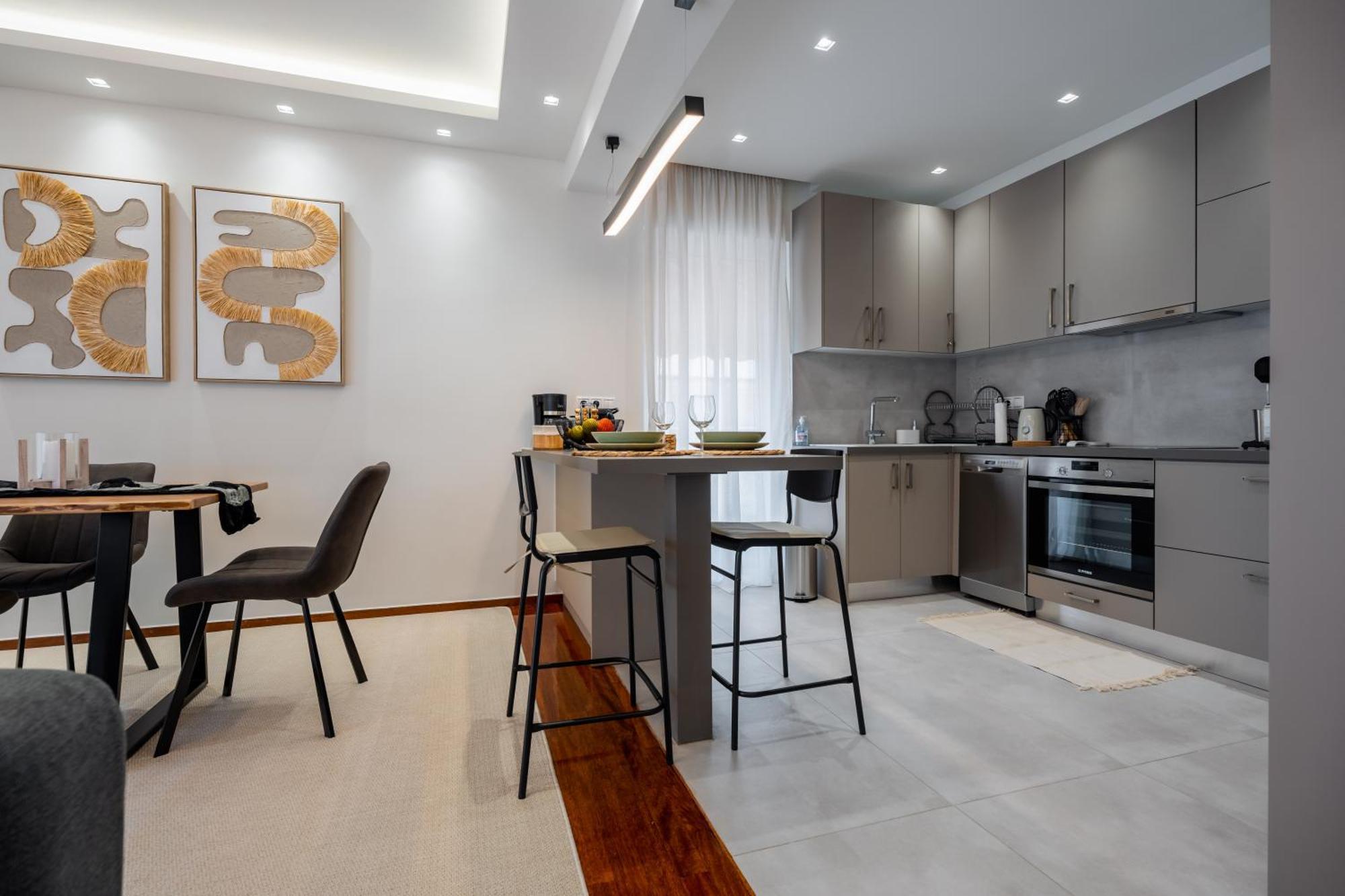 Sesilia Sea View Apartment Афины Экстерьер фото