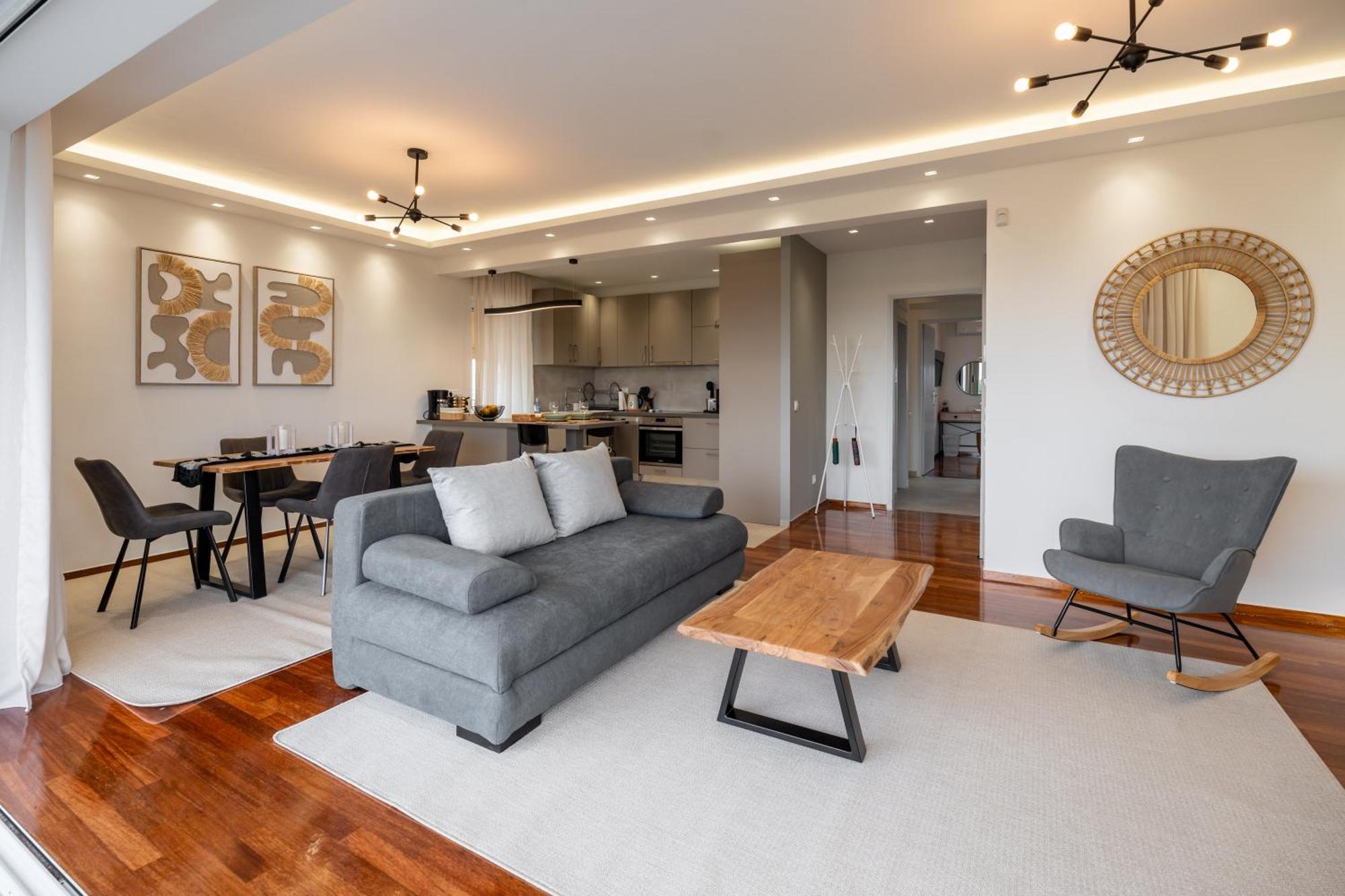 Sesilia Sea View Apartment Афины Экстерьер фото