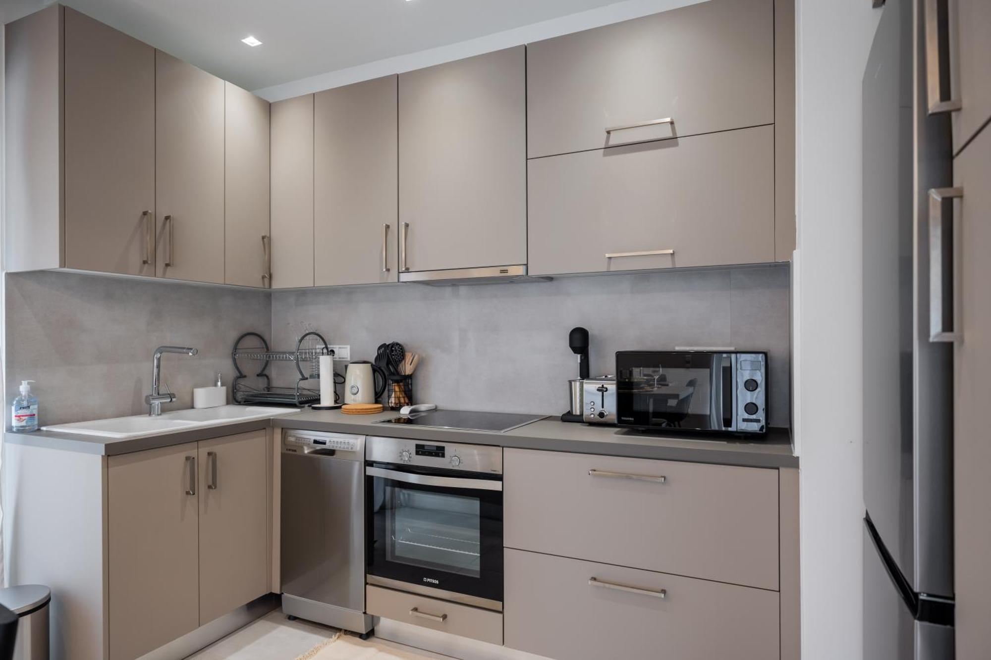 Sesilia Sea View Apartment Афины Экстерьер фото