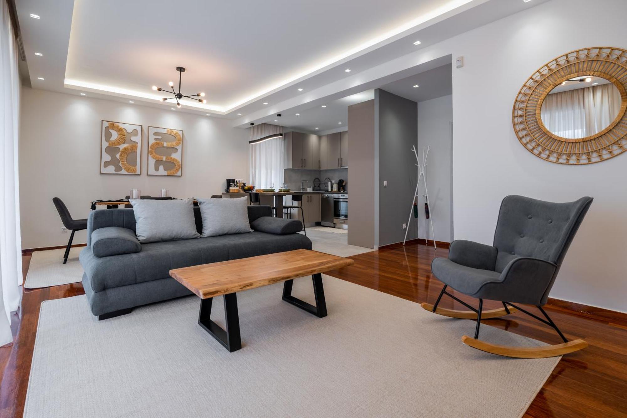 Sesilia Sea View Apartment Афины Экстерьер фото